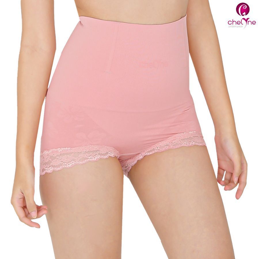 CD Korset C109 Celana Pelangsing Perut Polos / Renda - Bahan Rajut Seamless