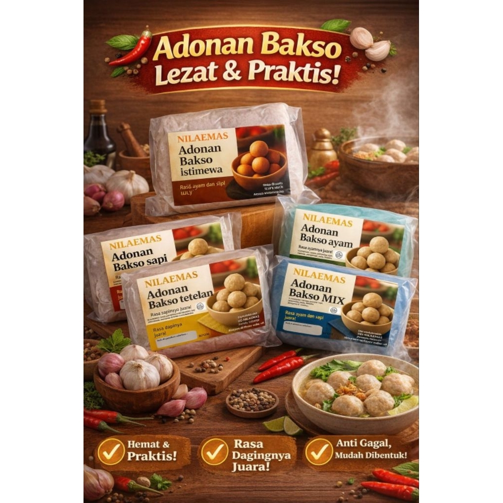 ADONAN JELADREN BAKSO 1KG