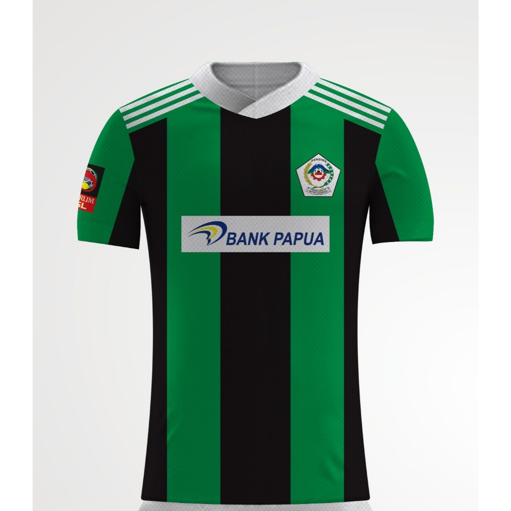 Jersey Persiwa Wamena Home 2008 2009