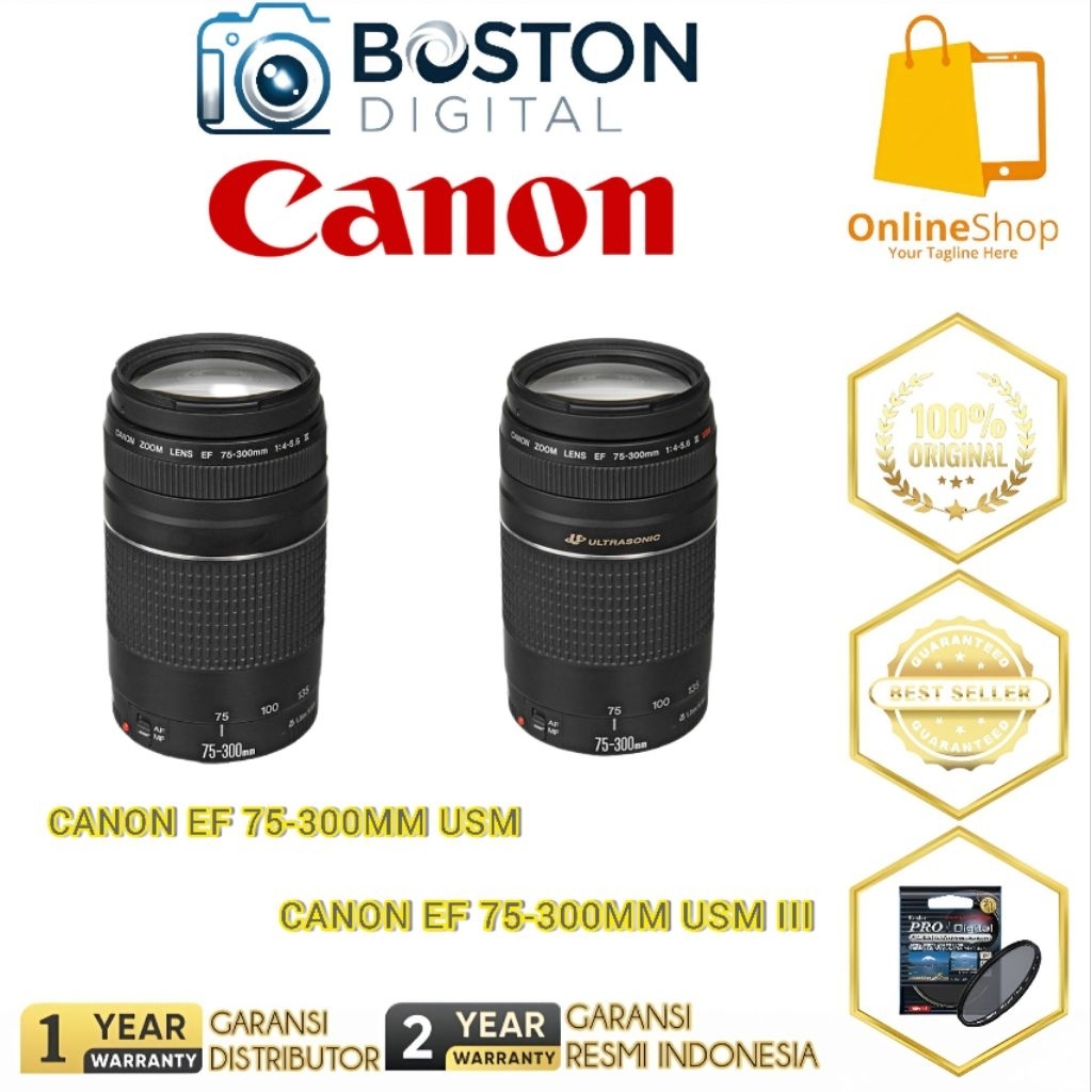 LENSA CANON EF 75-300MM USM III / CANON EF 75-300MM IS III