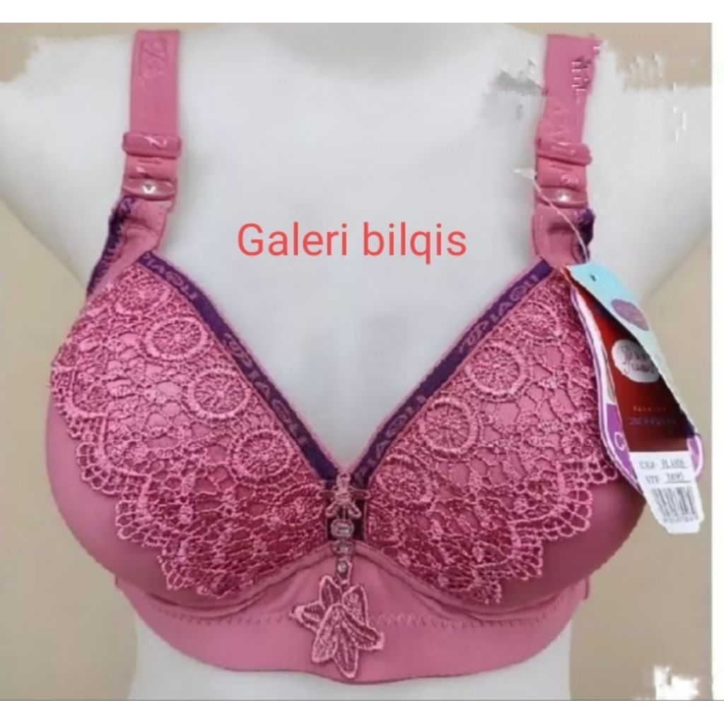Bra/Bh Pioli /Bh tampa kawat/Cup C kancing3