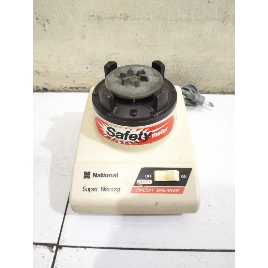 mesin blender national model lama, siap pakai ( SECOND/BEKAS )