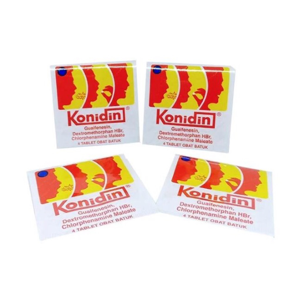 Konidin / Obat Batuk Konidin Tablet / 1 Box isi 25 lembar