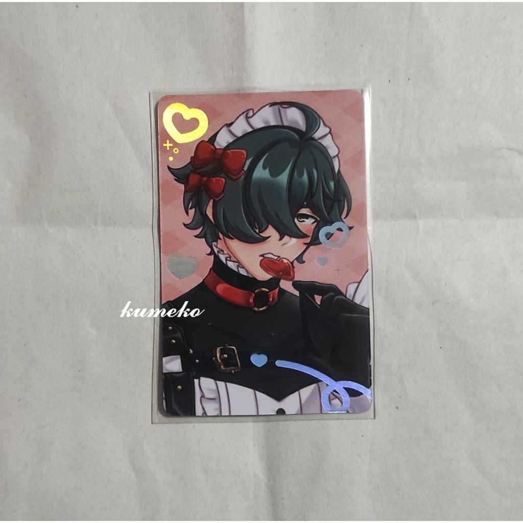 Fanmerch photocard Zenless Zone Zero ZZZ Lighter maid by MinttnyOong