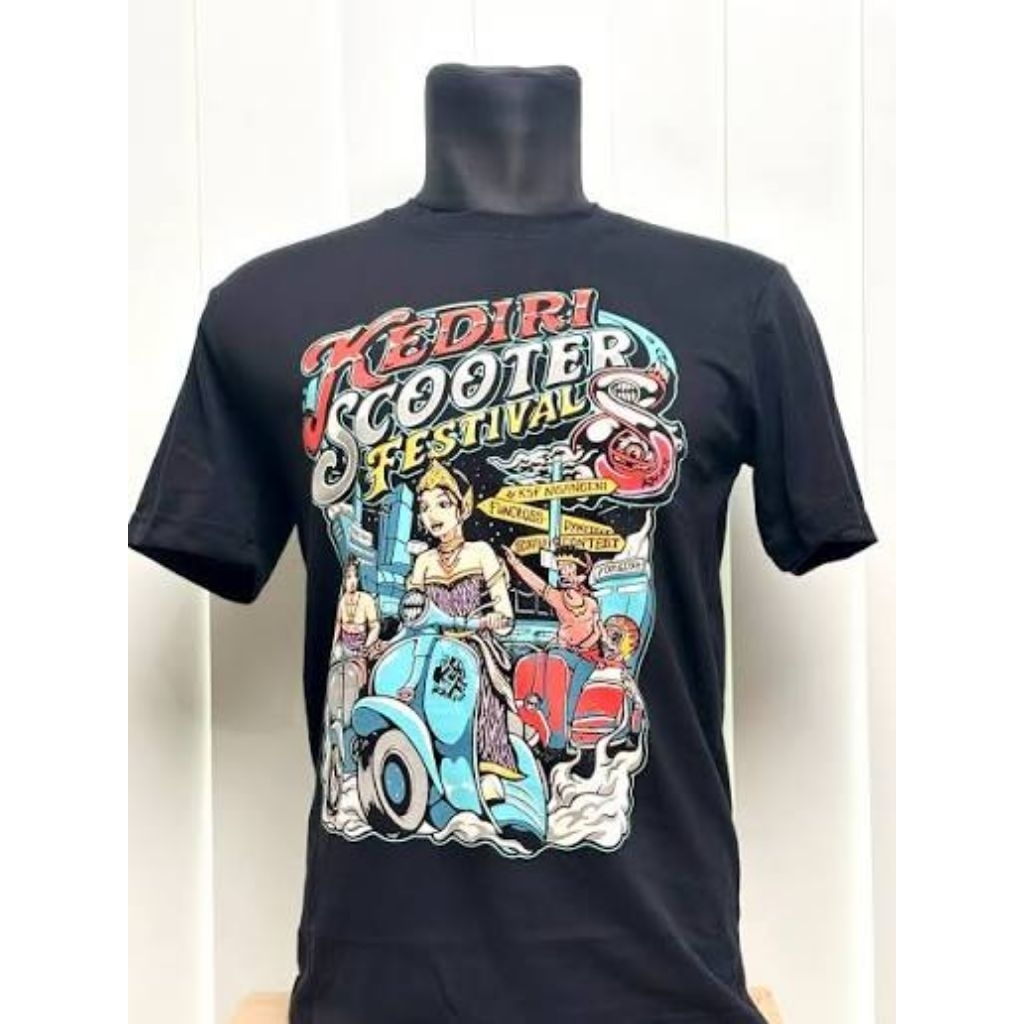 PL Kaos kediri scooter festival