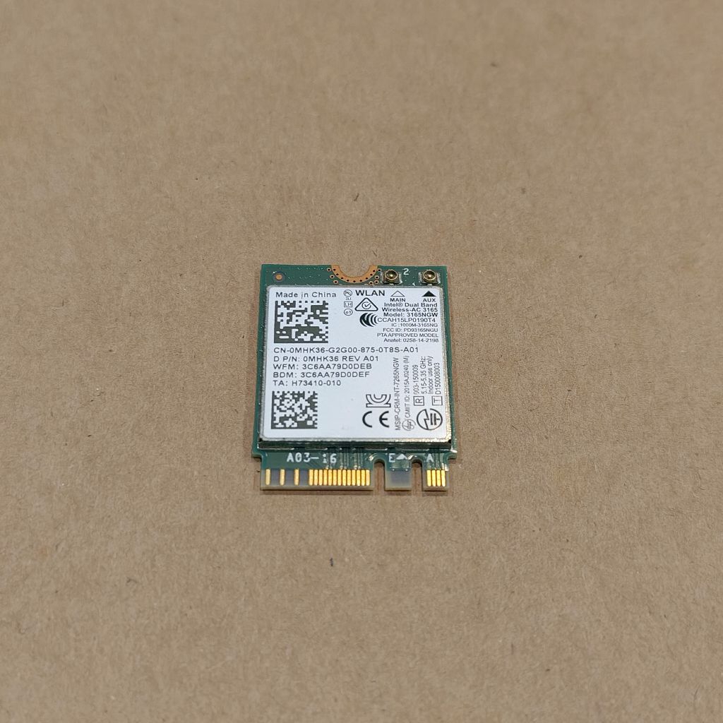 WIFI CARD Dell Vostro 14 3468 P76G Network Internal