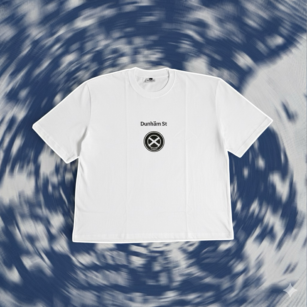 Dunham ST Boxy Tshirt logo