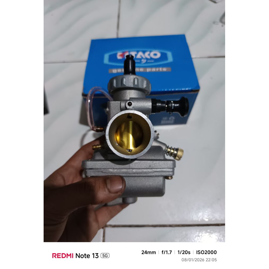 Karburator RX King KTC Kitaco stok lama skep asli kuningan