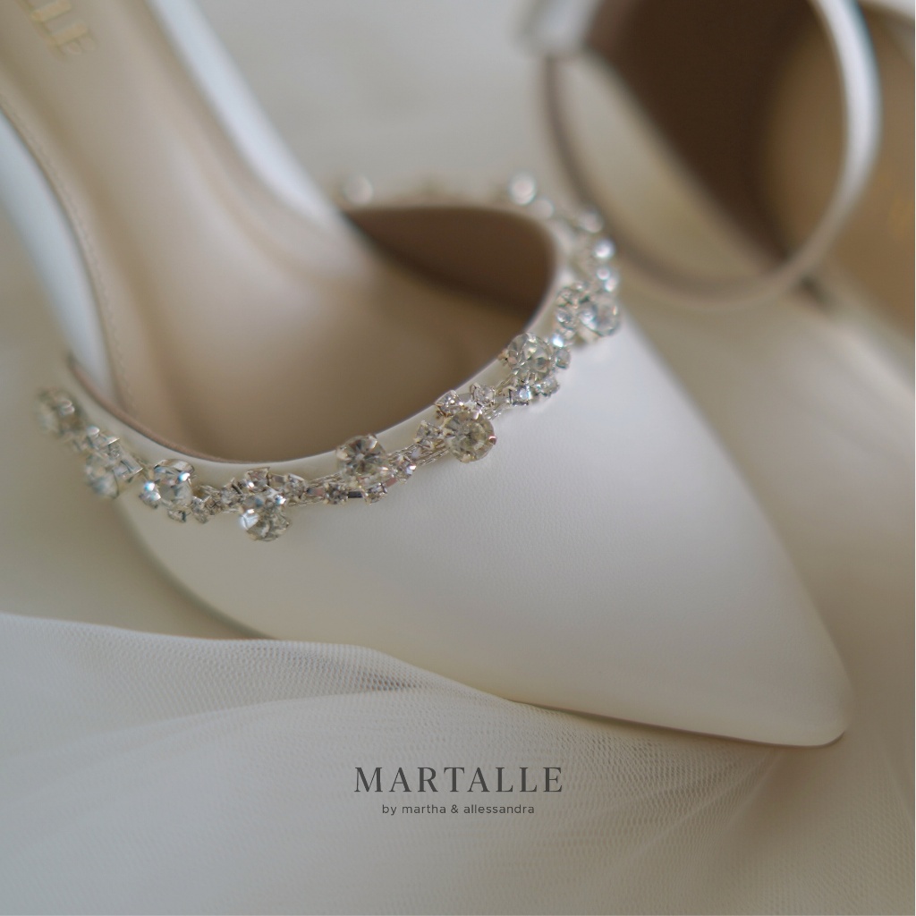 Aubrey | Wedding Shoes | Sepatu Pengantin | Sepatu Wanita | Sepatu Wedding | Sepatu Putih