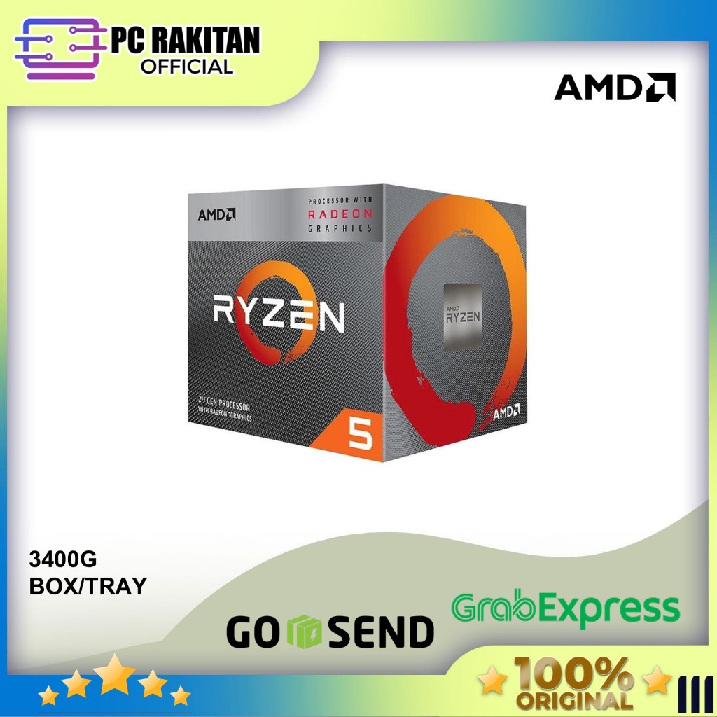 AMD PROCESSOR RYZEN 5 3400G AM4