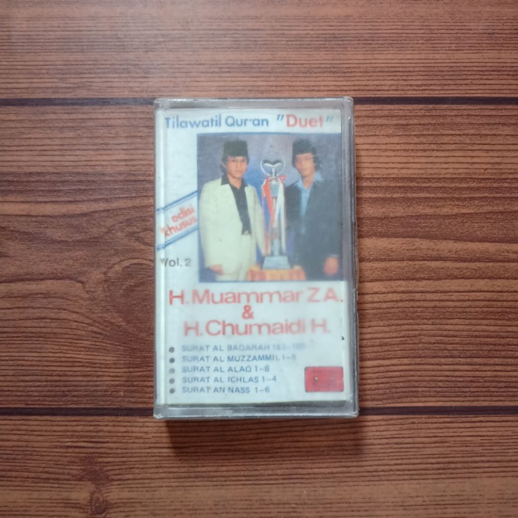 Kaset H. MUAMMAR ZA & H. CHUMAIDI H Tilawatil Qur'an Duet