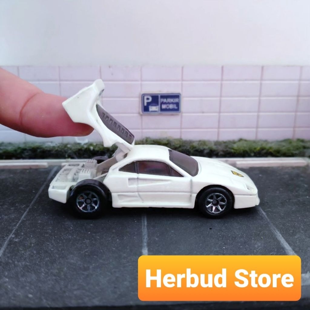 Hot Wheels Hotwheels HW Ferrari F40 White Putih Loose