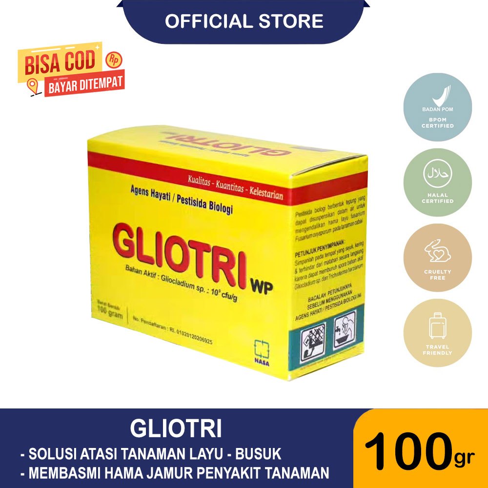 GLIO Pestisida Organik - Natural Glio Original Nasa