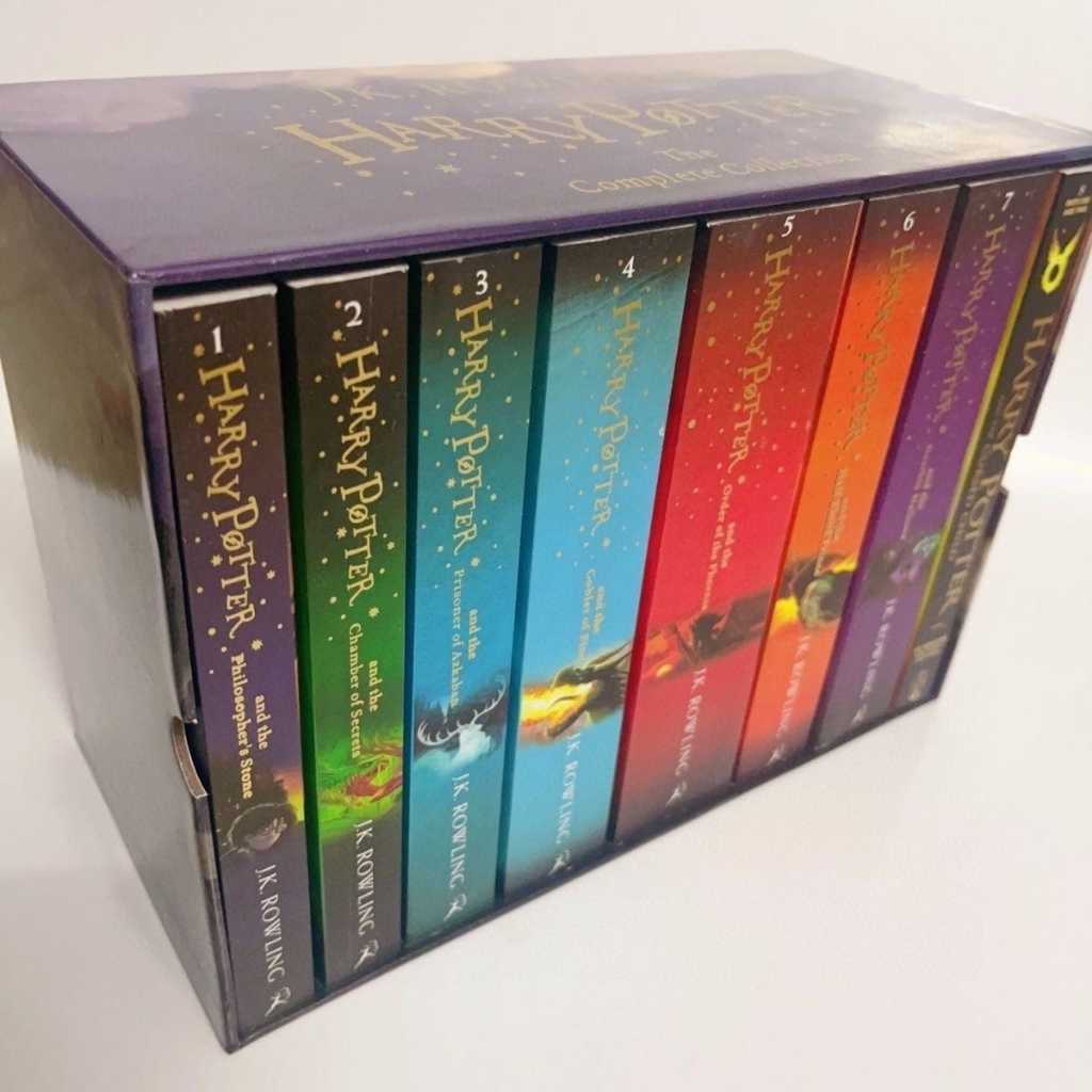 8 Buku Harry Potter novel bahasa inggris english version soft cover