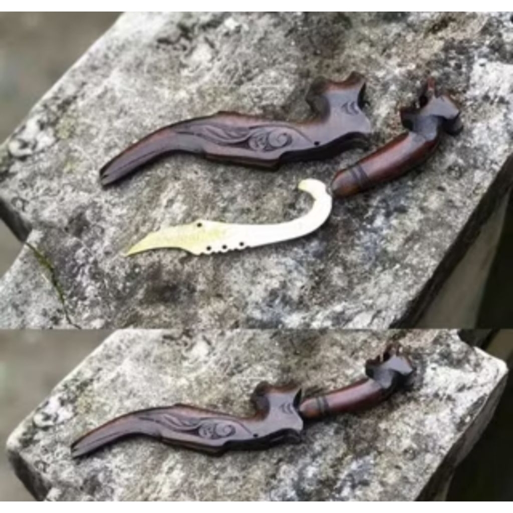 KUJANG KUNINGAN KECIL UKIR COD (Bayar di Tempat) Harga Grosir