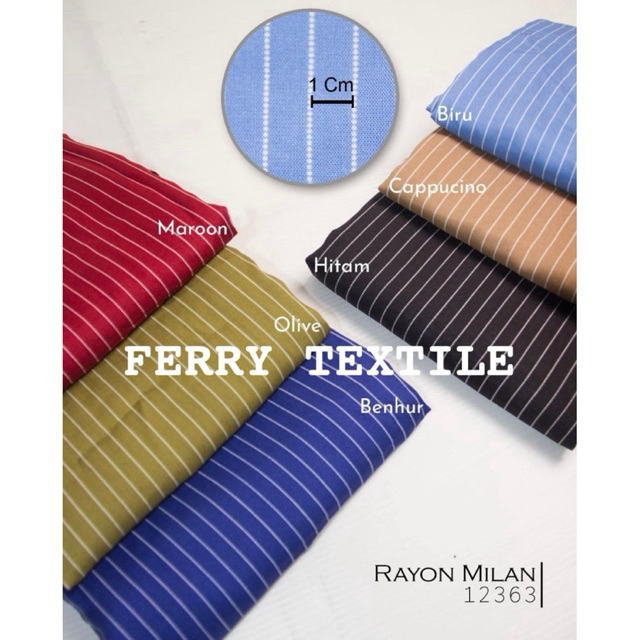 RAYON MILAN/RAYON SALUR ROLLAN ISI 150 YARD