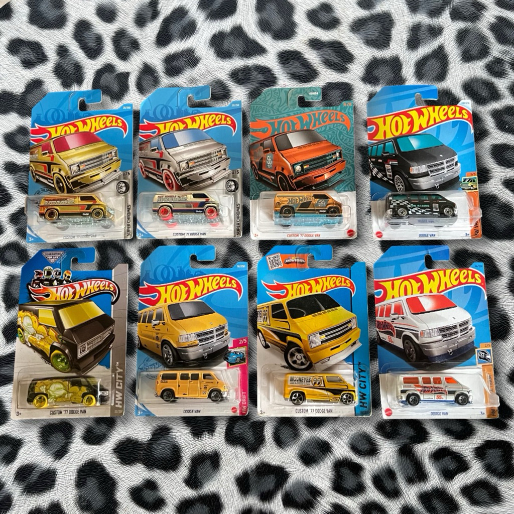Hot Wheels Dogde Van Series