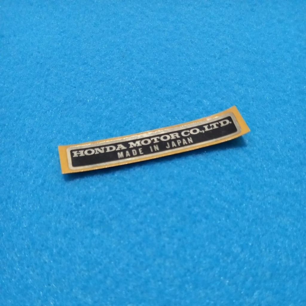 Sticker stiker rangka made in japan c50 c70 c90 cb cb100 cb125 s90 s90z honda c50 c70 c90 cb cb100 c