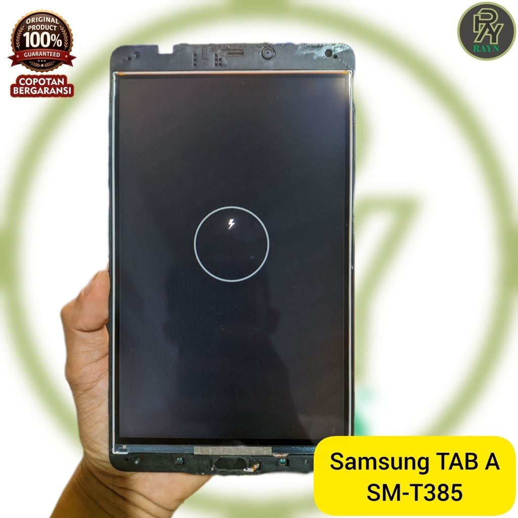 LCD plus frame saja Samsung TAB A 8.0 SM-T385 original copotan bergaransi