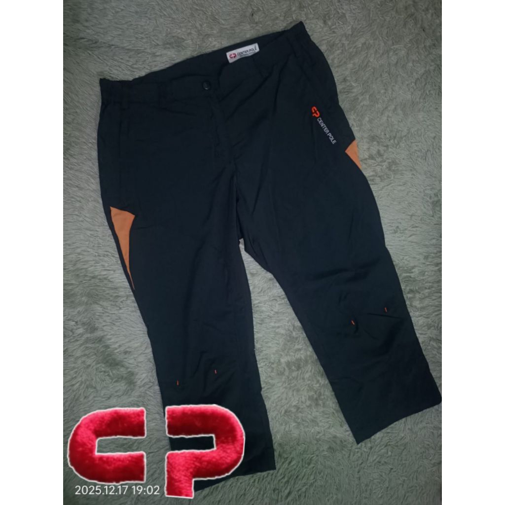 celana pendek ¾ gunung CP(CENTER POLE)second brand quickdry