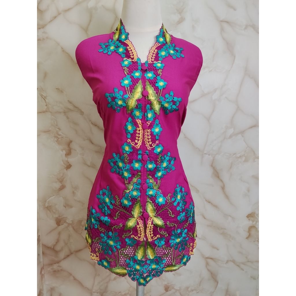 kebaya encim kebaya sulam kebaya bordir bahan katun ima