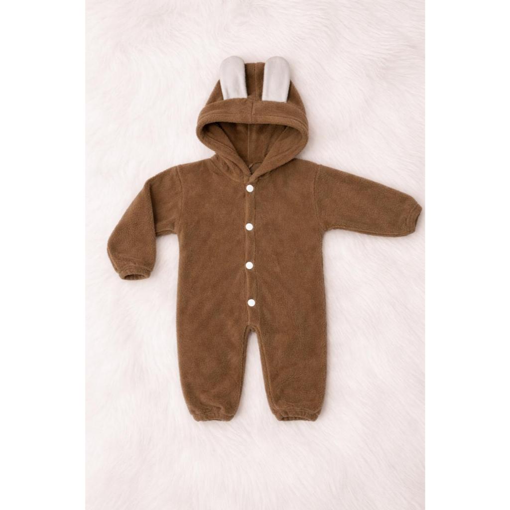 Jumper Bulu bayi laki laki dan perempuan Jaket Hoodie Bulu Karakter Bahan Premium jumper Bulu Halus 
