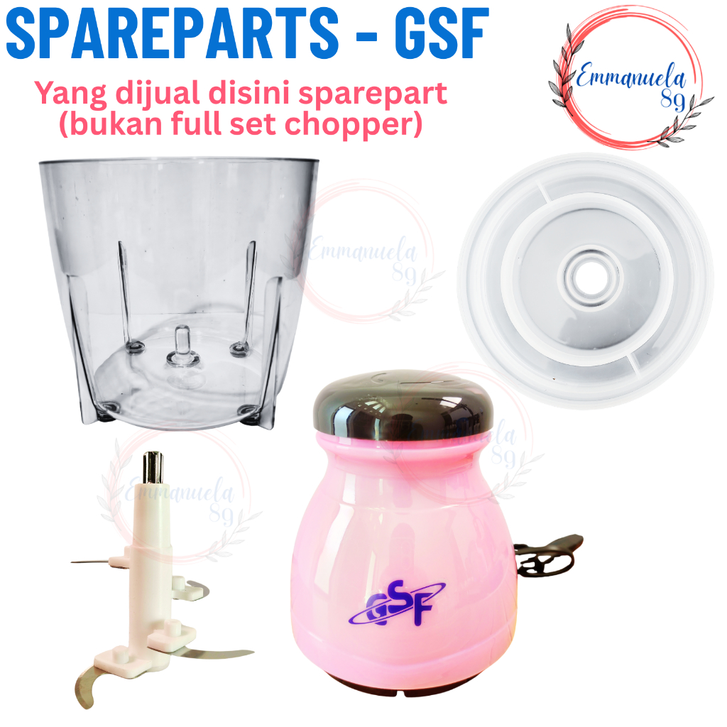 Sparepart Blender Kapsul GSF 1,2 L Pisau Cup Cover