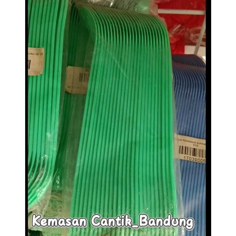SENDOK PLASTIK SUPRIM PENGADUK TEH/KOPI WARNA HIJAU ISI 25PCS