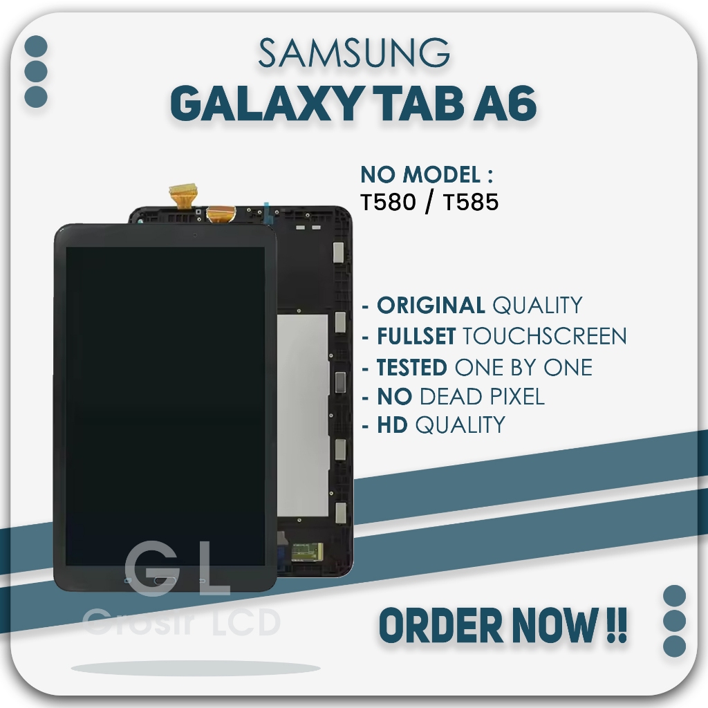 Grosir LCD Samsung Galaxy Tab A6 / M-10 / T580 / T585  - Fullset Touchscreen