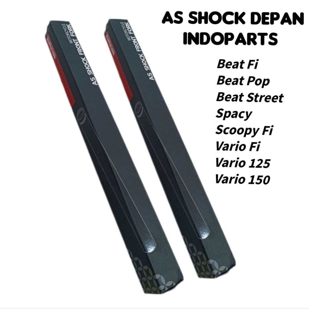 As Shock Depan Indoparts Beat Fi,Beat Esp,Vario 125,Vario 150