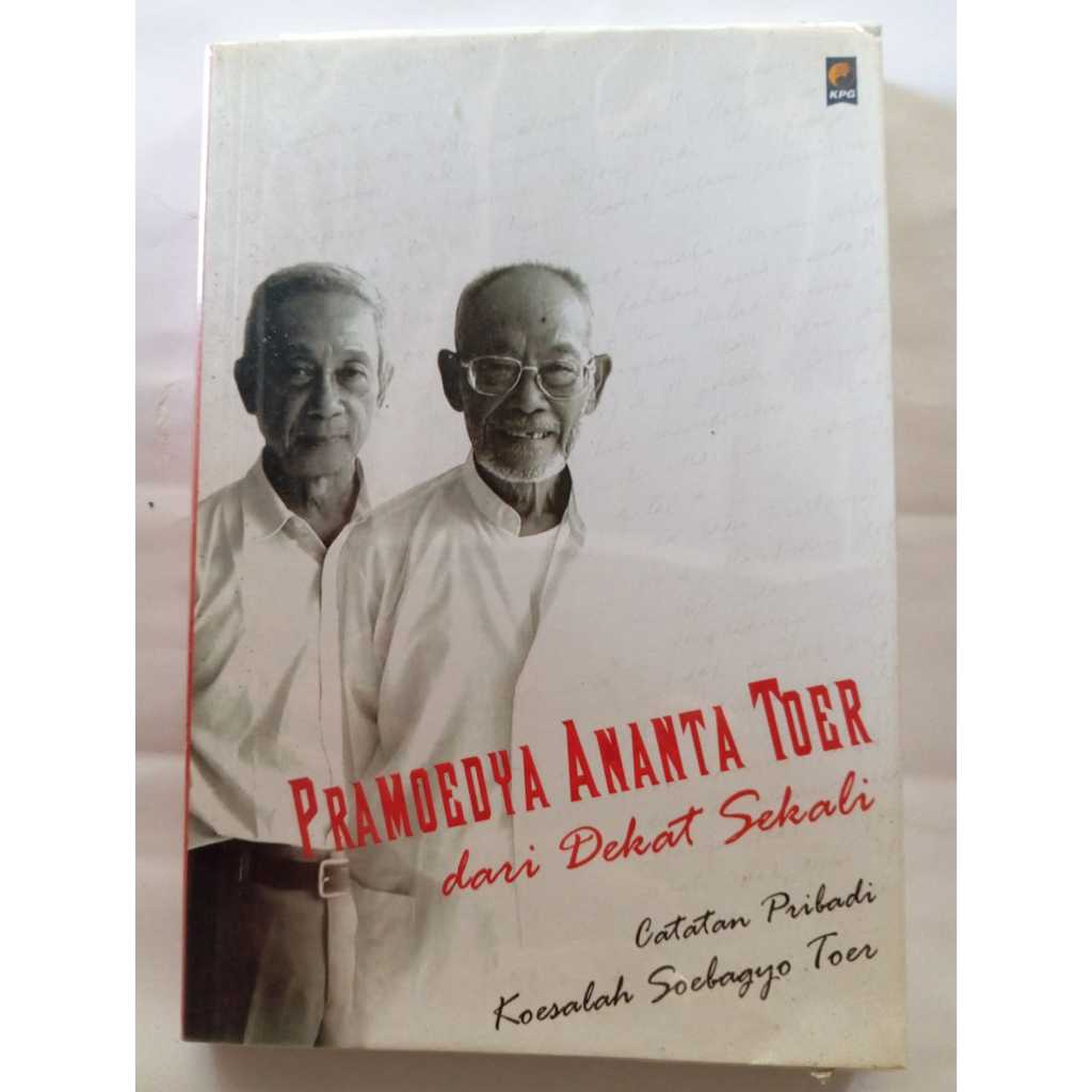 2 NOVEL BEKAS (Pramoedya Ananta Dari Dekat Sekali) Dan (Novel Kadiroen)