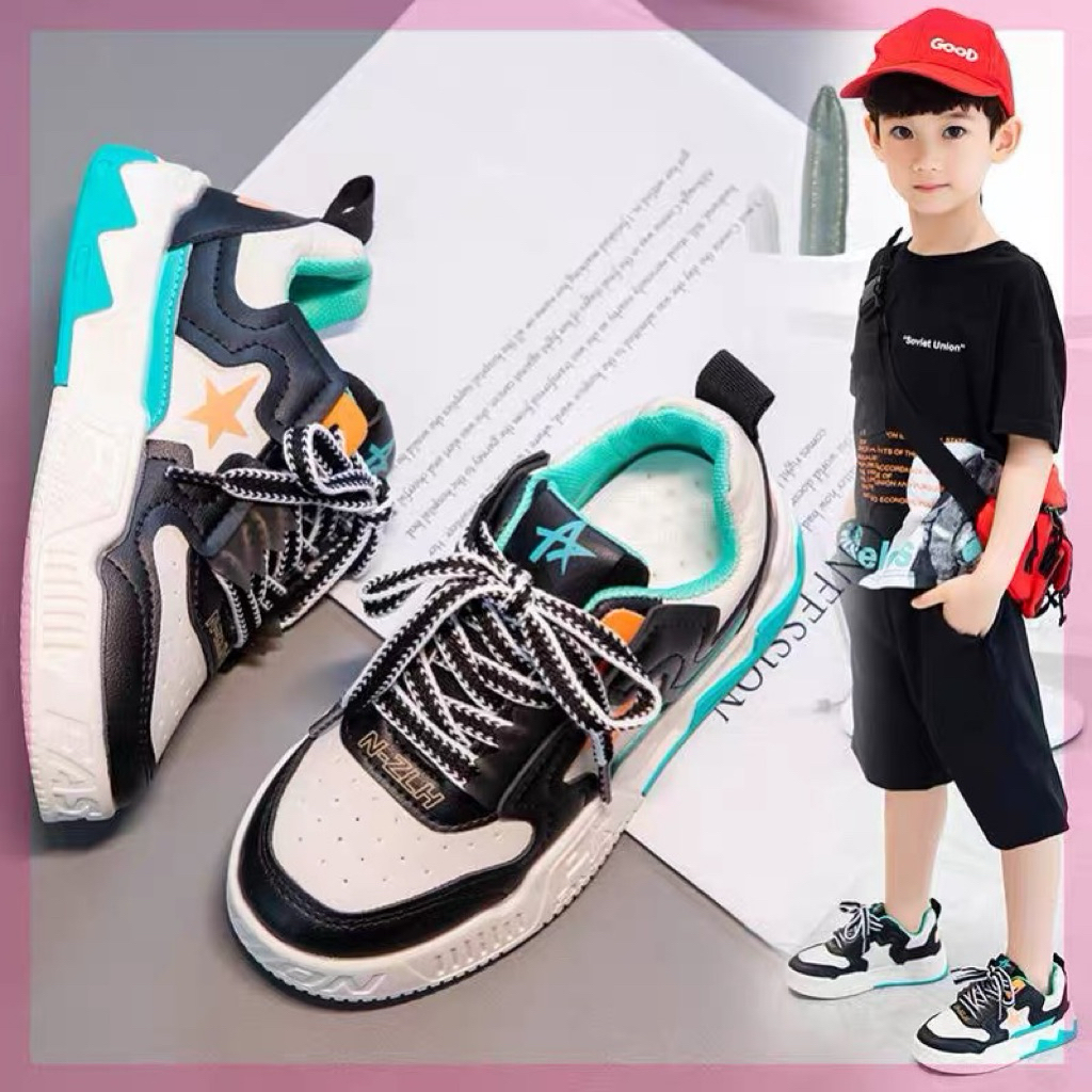 SVEKES Sepatu Anak 25-30 cowo feihe 000