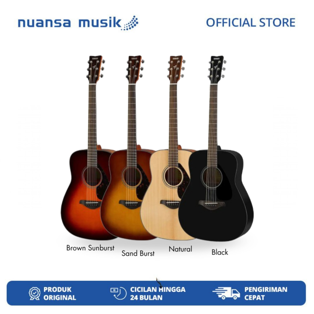 Yamaha FG800 Acoustic Guitar – Solid Top | Original Yamaha