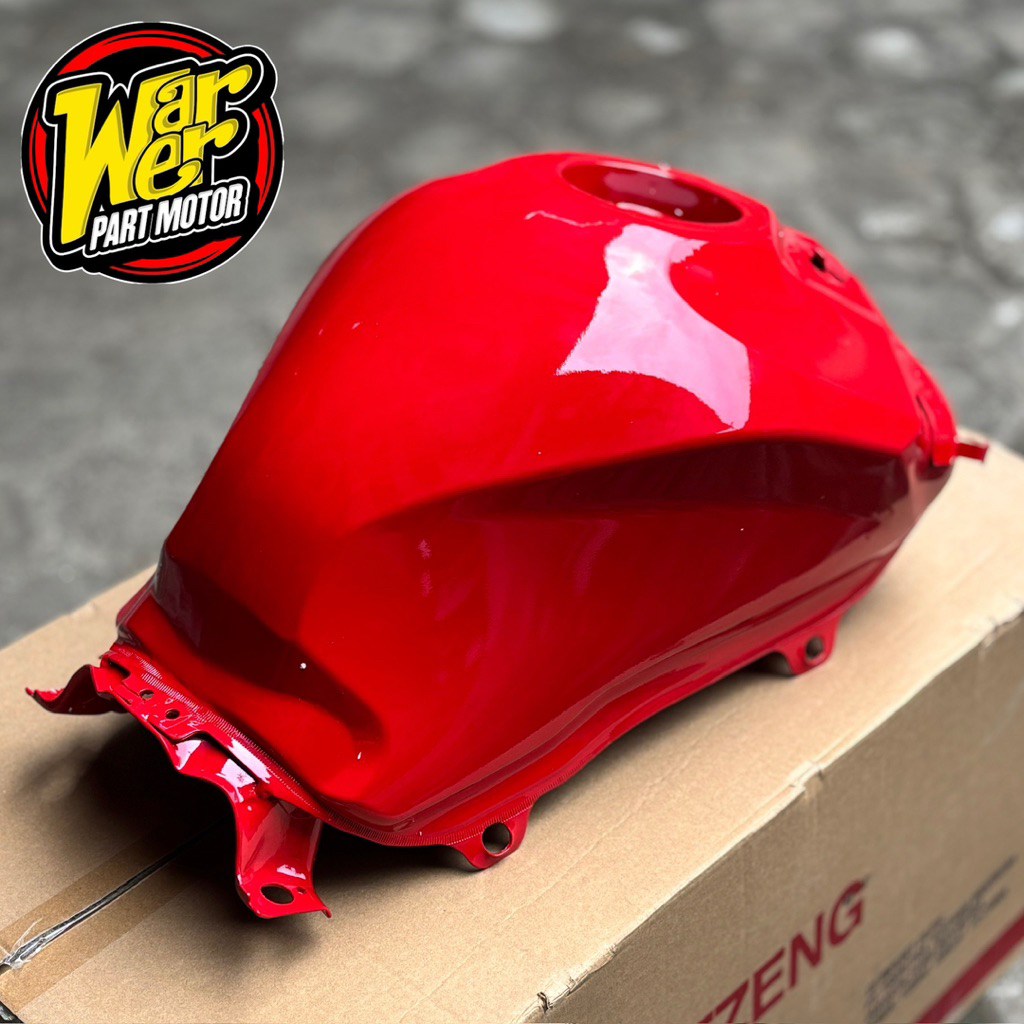 Tangki Bensin CB150R Led Warna Merah Tebal
