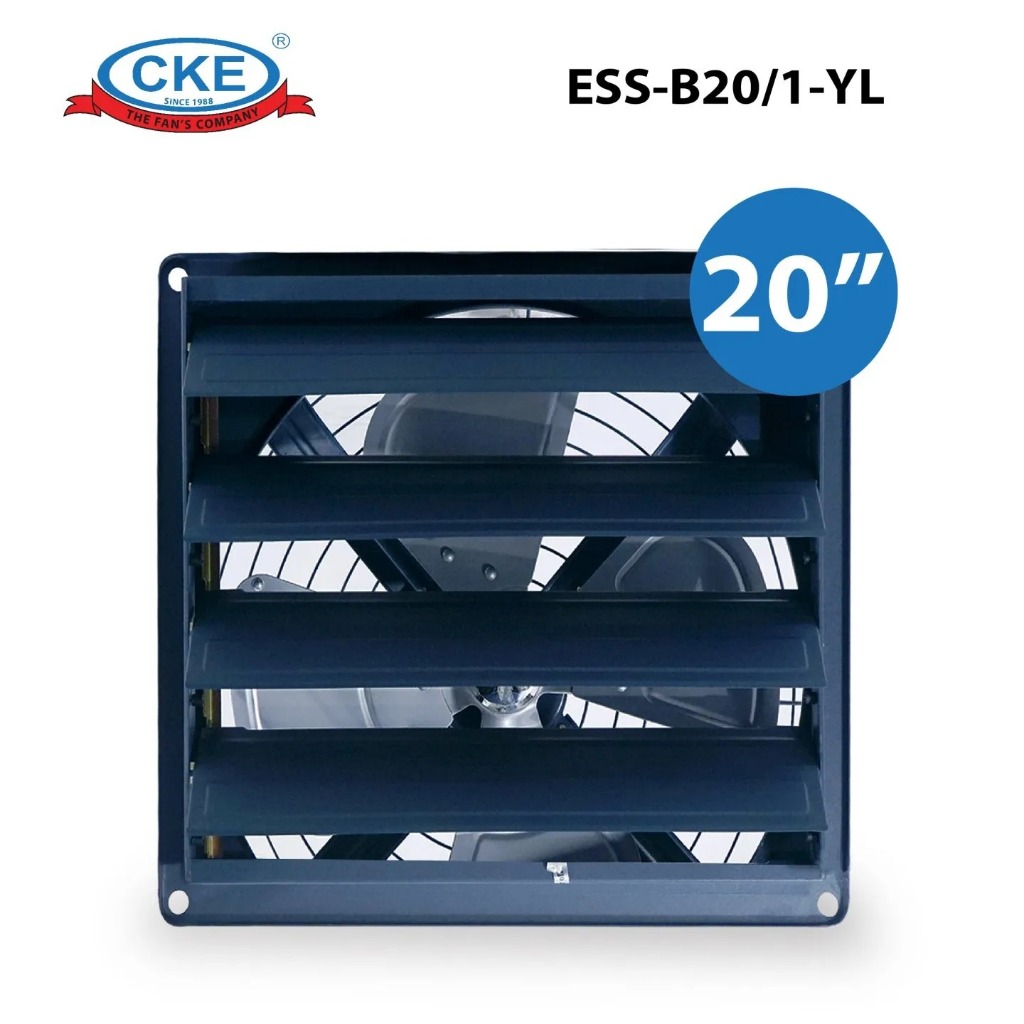 CKE Exhaust Fan Shutter 20 INCH  ESS-B20/1-YL EXHASUT FAN DINDING EXHAUST FAN DAPUR