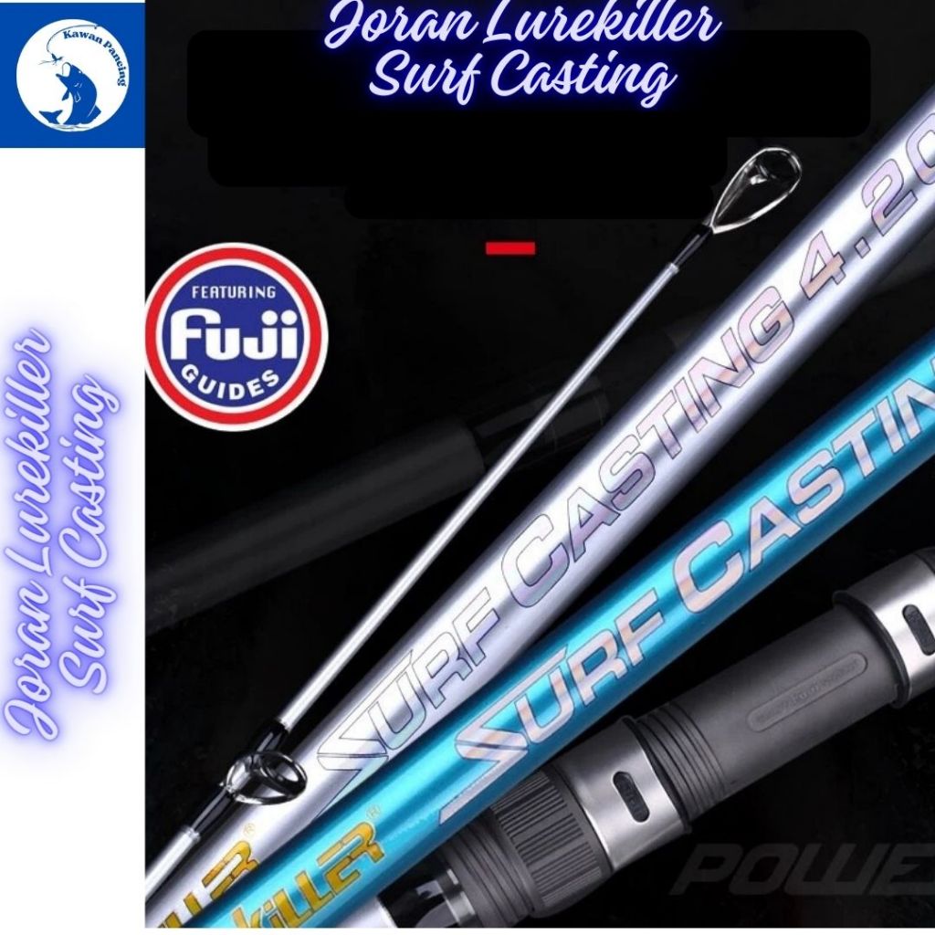 Joran Pancing Lurekiller Surf Casting 4.2 CW 200-400 Gram Kaku & Kuat