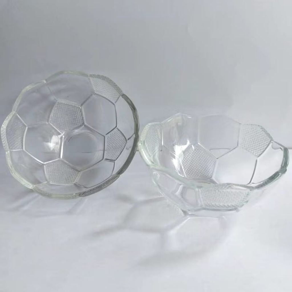 Mangkuk Kaca Mini Motif Bola