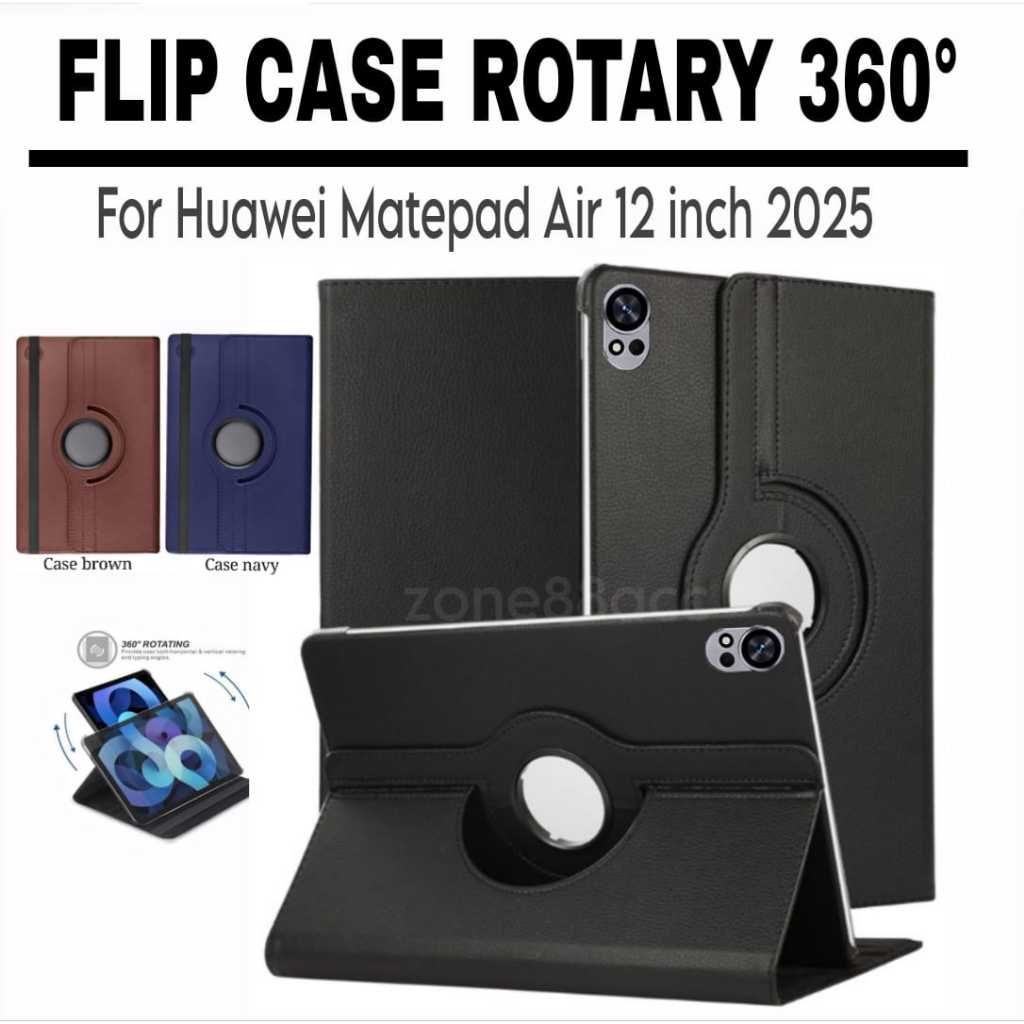 Sarung Rotary Huawei Matepad Air 12"inch 2025 / case huawei matepad Air / casing huawei matepad Air 