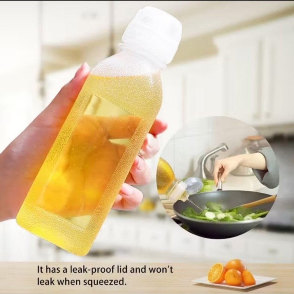 (ZZ) BOTOL MINYAK ANTI TUMPAH BOTOL REFILL Tempat Sabun Cair botol Shampoo Body Lotion Refill Travel