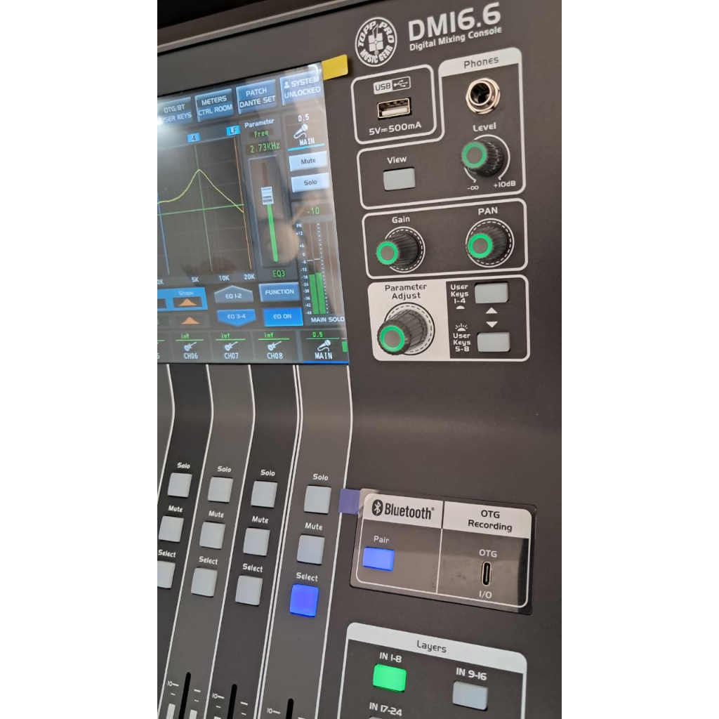 Mixer Digital Topp Pro DM16.6 Free Packing Kayu