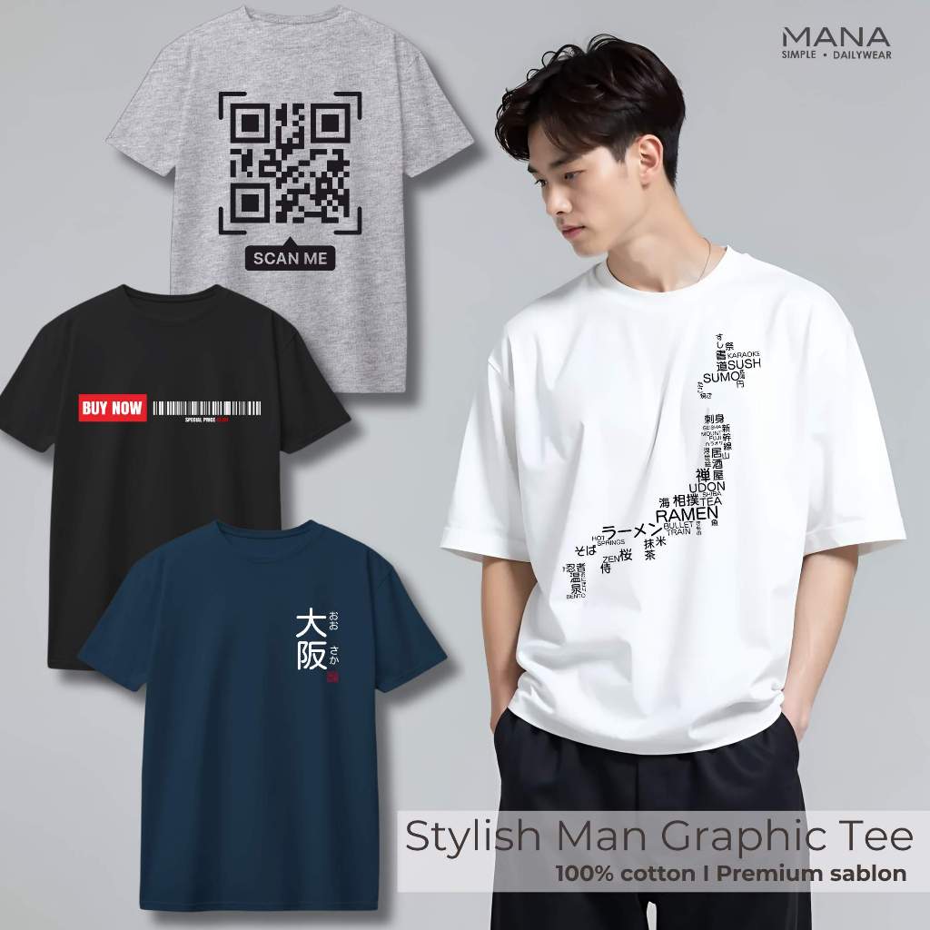 baju Kaos pria cowok korean style simpel tulisan - T shirt Pria simpel keren - kaos baju oversize