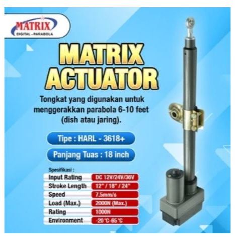 Actuator Matrix HRL -3618+ Untuk Parabola 6-10 Feet