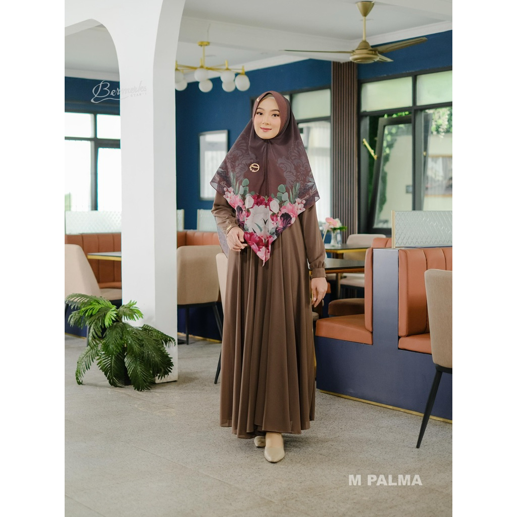 gamis bermerks syari