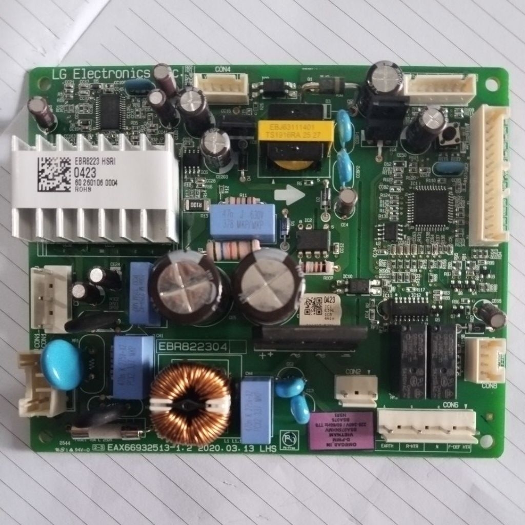 modul kulkas 2 pintu LG inverter kode part 0423 original baru