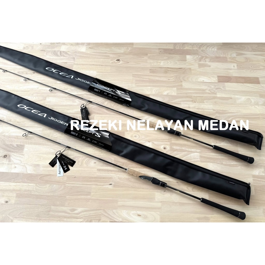 Joran SHIMANO Ocea Jigger Concept S 2025 | Joran Jigging SHIMANO | One Piece Jigging Rod