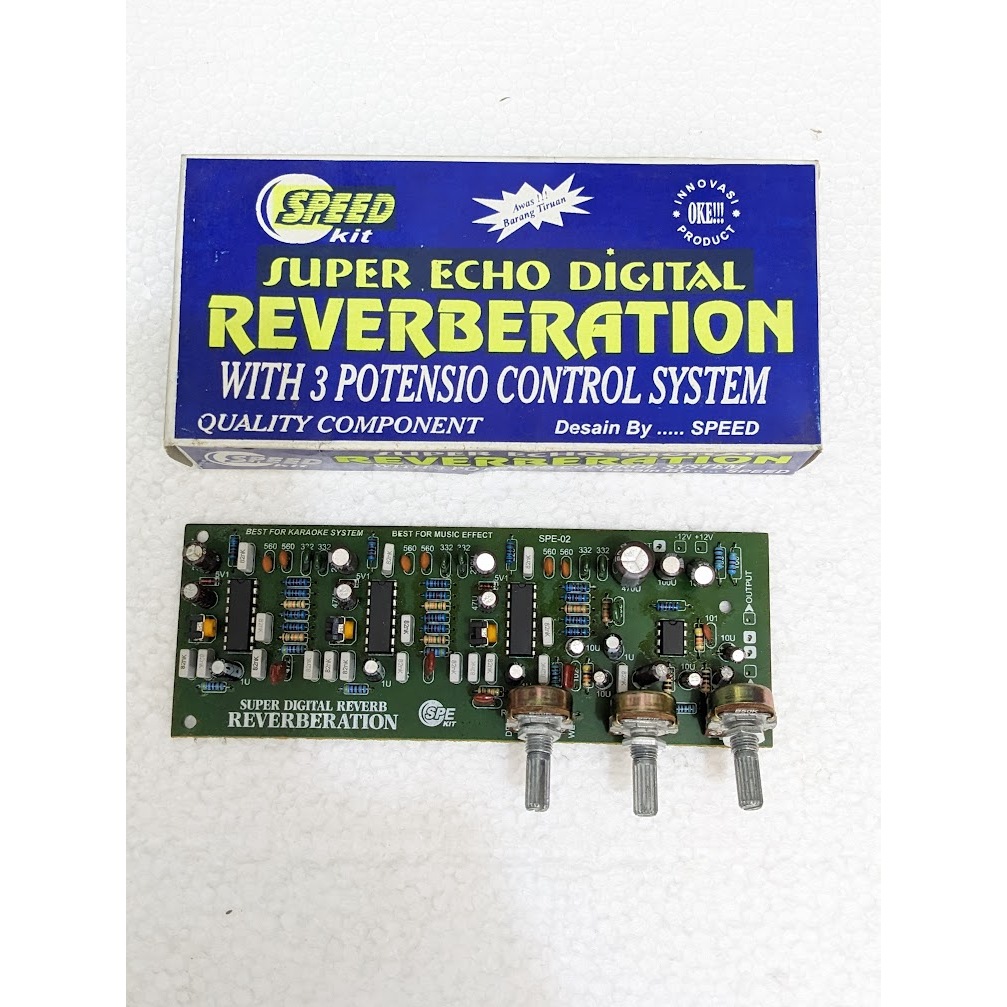 KIT SUPER ECHO DIGITAL REVERBERATION SPEED KIT