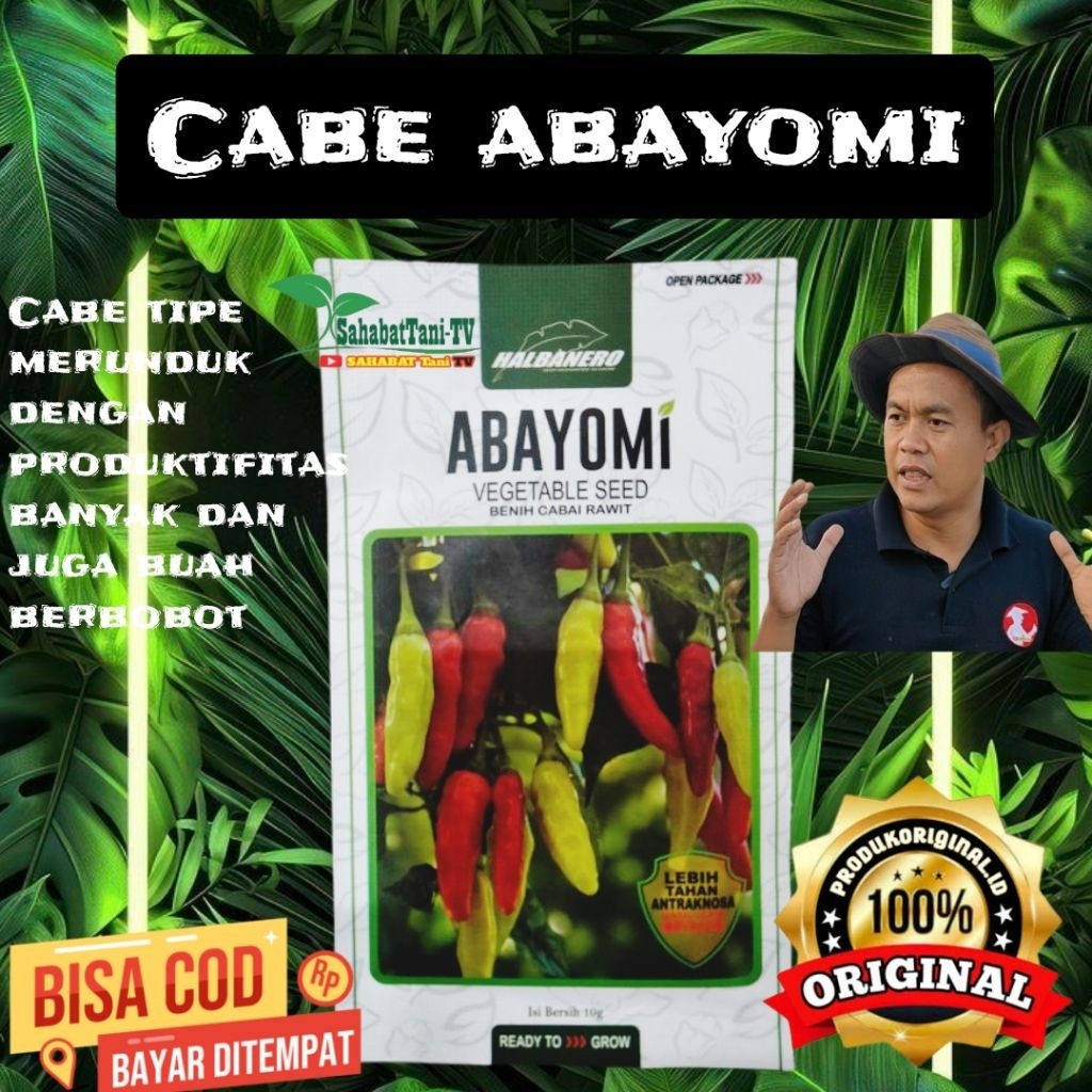 BENIH CABE ABAYOMI 10gr HALBANERO