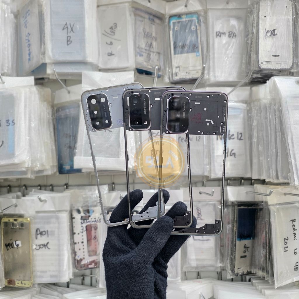 BEZEL TUTUP MESIN TULANG TENGAH BEZEL OPPO A74 5G