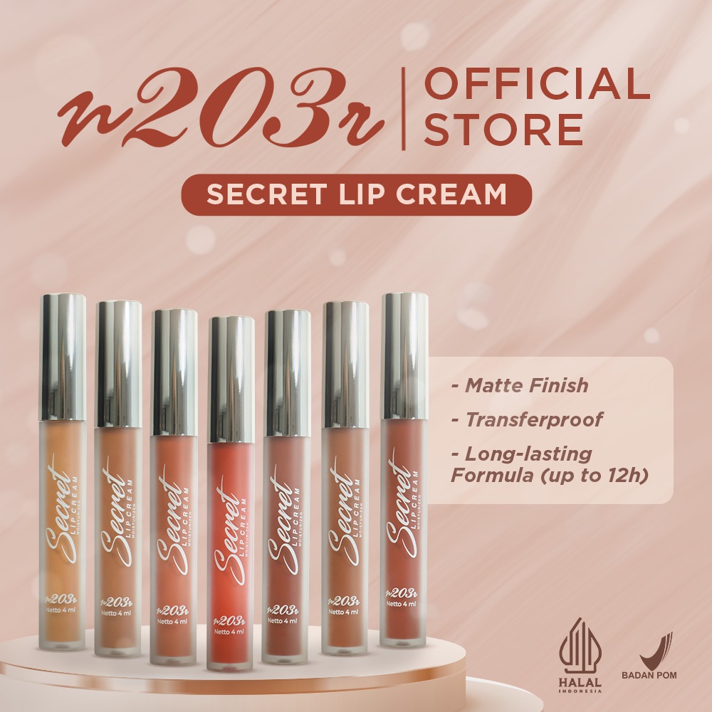 N203R Lip Cream "7 Shades of Poison" NR Beauty