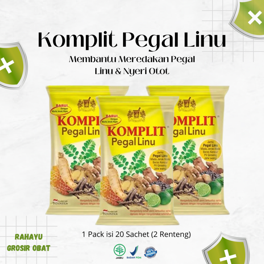 jamu komplit pegal linu sidomuncul